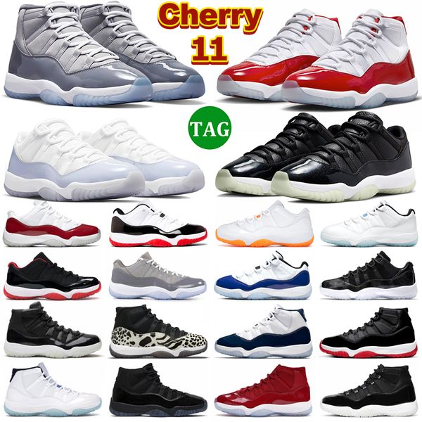 

jumpmans 11 basketball shoes men women 11s cherry cool grey jubilee 25th anniversary concord bred low 72-10 pure violet mens trainers