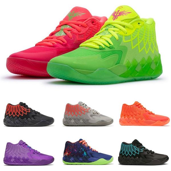 

og mb.01 rick and morty kids basketball shoes for sale galaxy buzz city black blast queen citys rock ridge red not from here sport
