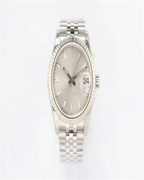 

ladies automatic mechanical watch automatic winding 31mm waterproof business watchs sapphire crystal fashion and beautiful packaging, Slivery;golden