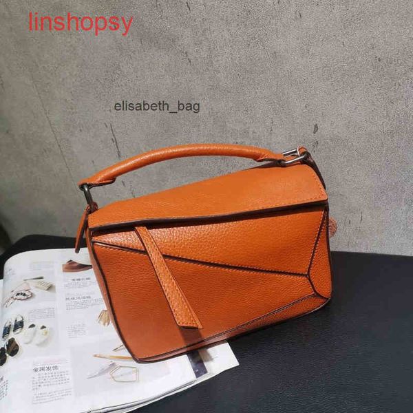 

designer handbag bags loews handbags 2022 leather women's mini geometry cowhid