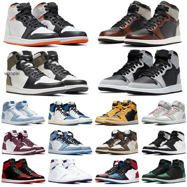 

wholesale bordeaux 1s high og basketball shoes men women jumpman 1 military blue prototype hyper royal pollen dark mocha mens trainers sport
