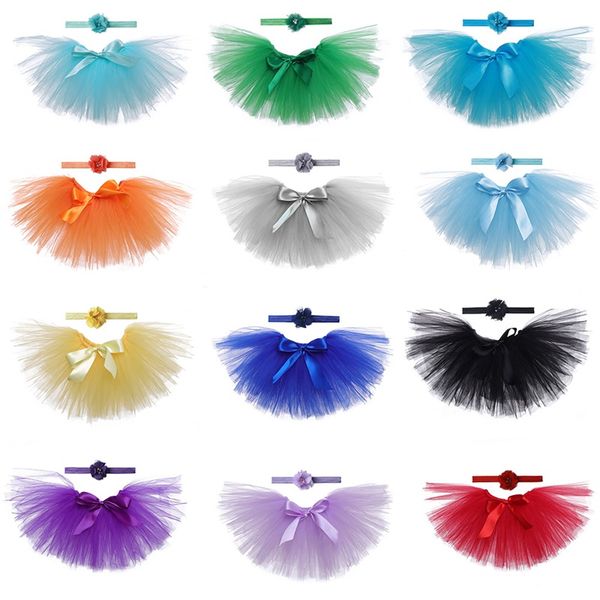 

tutu skirt girls baby birthday party fluffy rainbow black colors handmake ballet dance skirts halloween christmas costume 20220831 e3, Blue