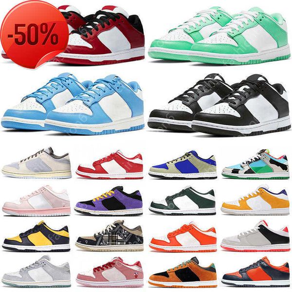 

boots 2022 dunks low running shoes coast michigan for men women chunky dunky university blue syracuse valentines day womens classic lows tra, Black
