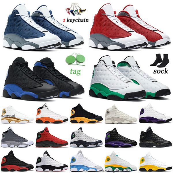 

13 13s basketball shoes high og men women jumpman red flint hyper royal lucky green dmp starfish court purple obsidian university gold