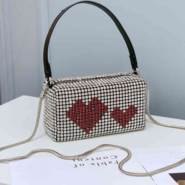 

evening bag designer rhinestone bag for women purses and handbags aquare lady