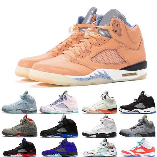 

new 5 5s mens basketball shoes bluebird unc university blue mars for her aqua race blue easter oreo what the camo grey men trainers sports s