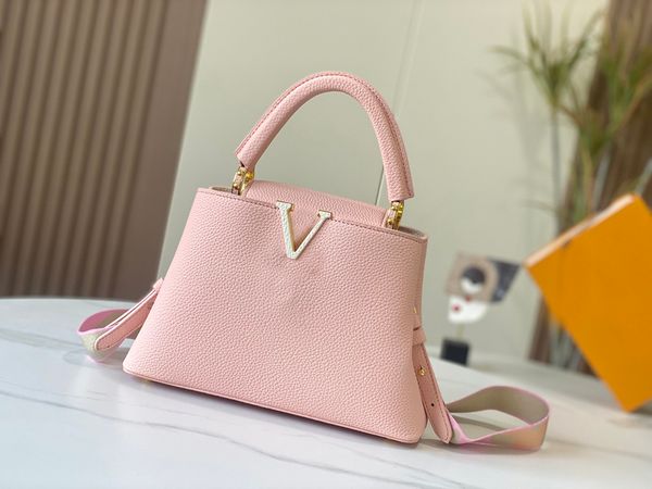 

22ss new women's evening bag designer shopping bags luxury brand large ladies party clutch two size 31.5cm and 27cm m59597 beautiful so