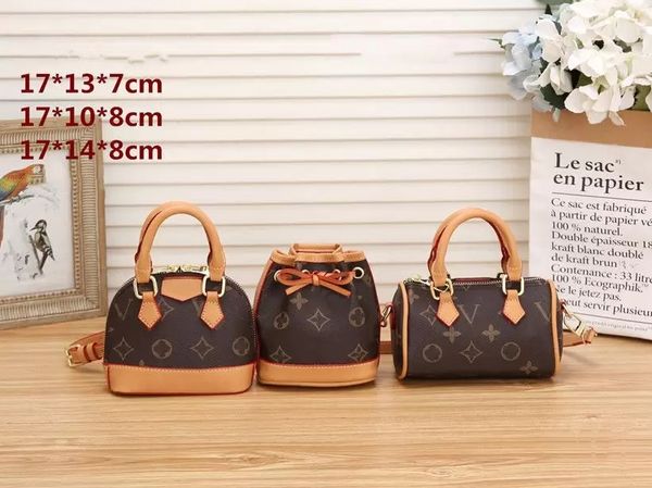 

designer bag neonoe mini bucket bag luxurys designers women bags fashion noe wallets 3pcs/set shoulder handbag wallet purse