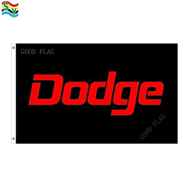 

goodflag for dodge black flags banner 3x5 ft 90 150cm polyster outdoor flag269o