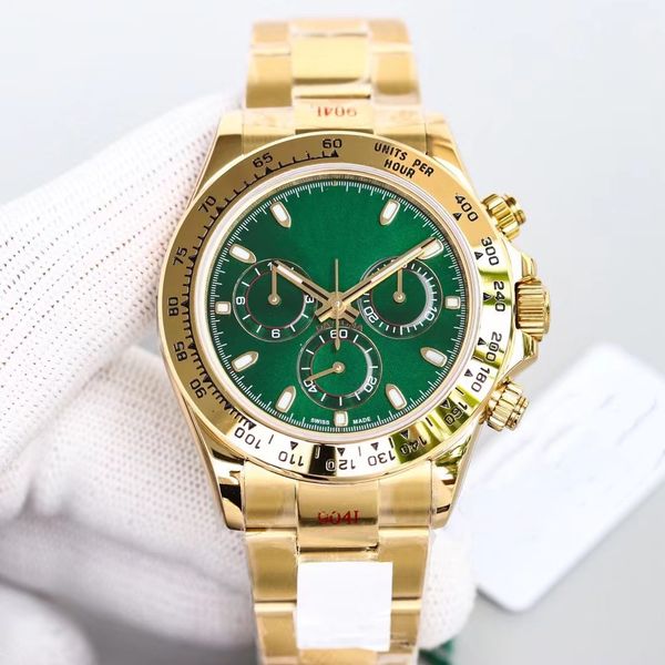 

watch men's automatic mechanical watchs multifunctional 40mm waterproof trend watch sapphire fashion beautiful packaging, Slivery;brown