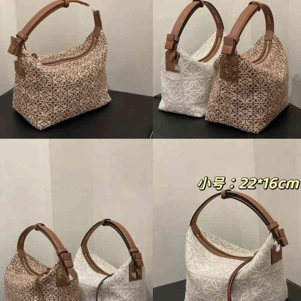 

designer handbag women loewss's bags 2022 vintage canvas handheld one shoulder