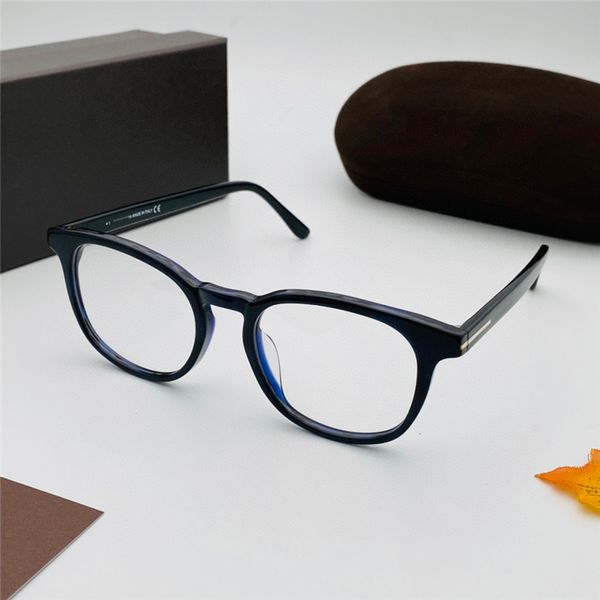 

optical eyeglasses for men women retro 5819-b style anti-blue glasses light lens with box, White;black