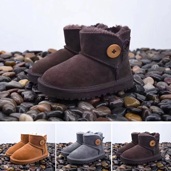 

designer australia snowshoes boots middle tube fashion warm women's mens kids cotton shoes bowknot drill snowshoe size 24-43