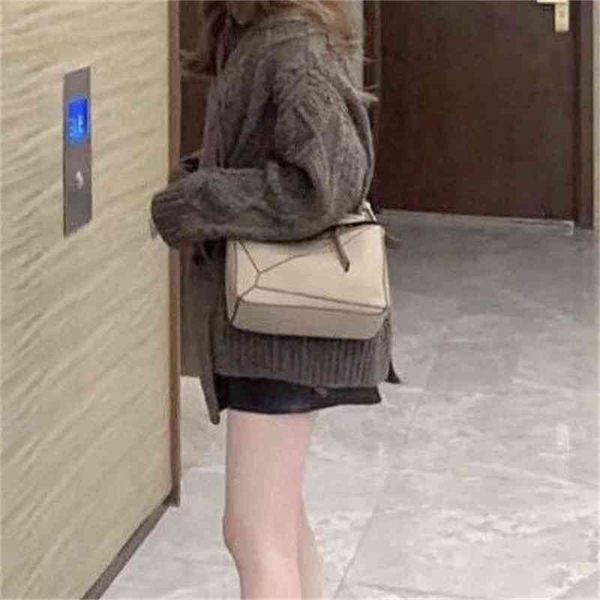 

designer handbag bags loews handbags luojia geometric litchi grain pure cow le xm0w