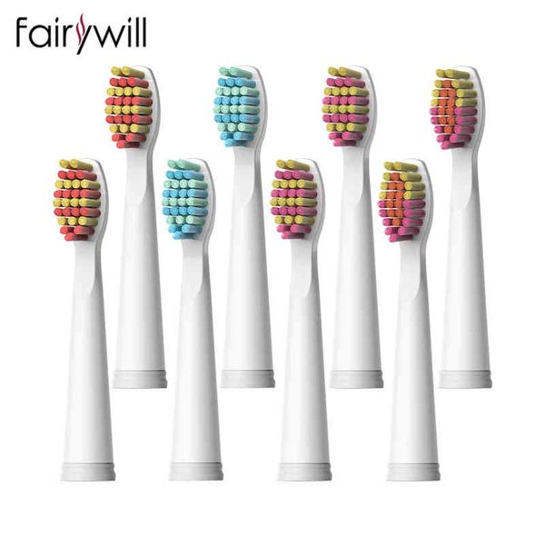 

toothbrush head fairywill 4pcs 8pcs electric heads automatic tooth brush replace