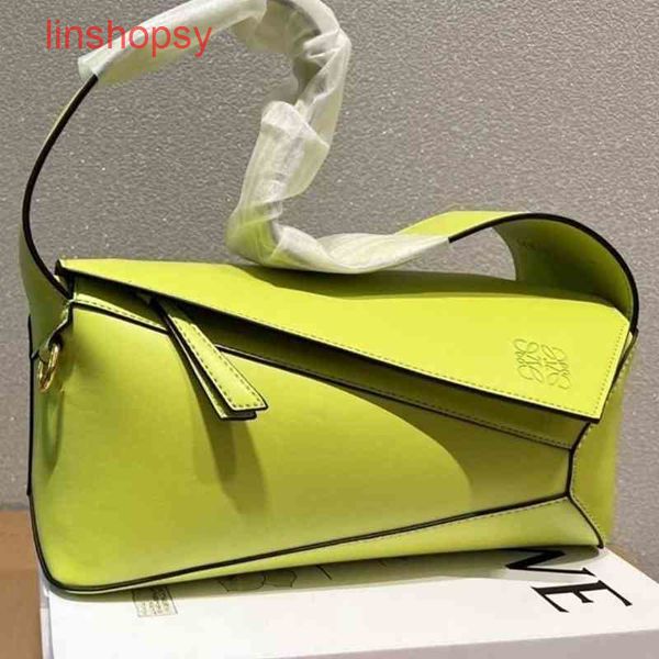

designer handbag women loewss's bags 2022 trend hono stitching geometric singl