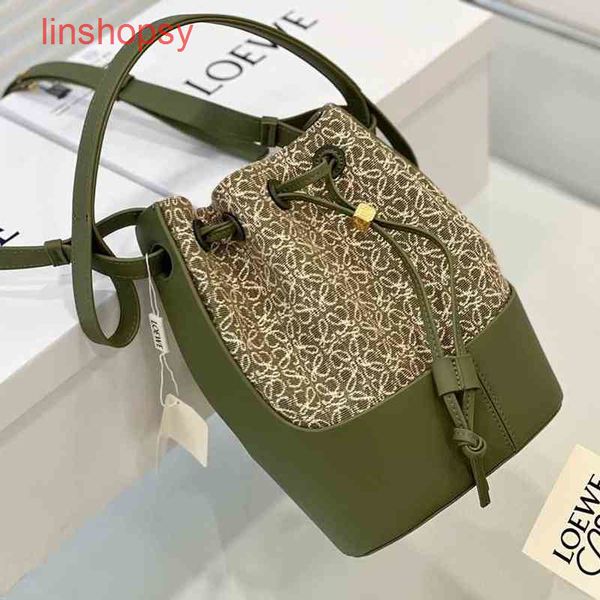 

luxury women loews bags 2022 splicing bucket messenger real leather 2lfy
