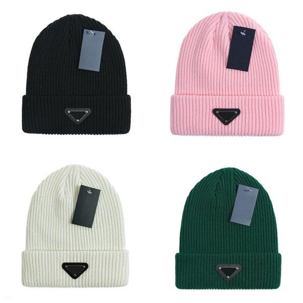 

luxury winter knitted hat designer beanie cap mens fitted hats casual gorros skull caps outdoor fashion bonnet 88i, Blue;gray