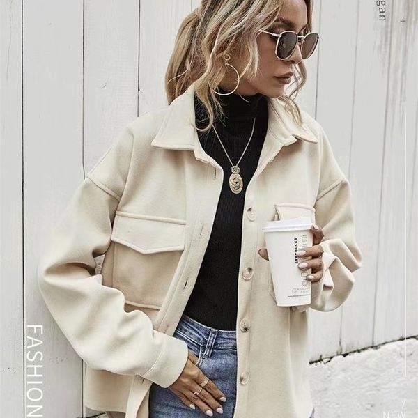 

women's jackets women jacket office autumn female vintage pockets trench coat winter warm branded oversize luxury outerwear 220831, Black;brown
