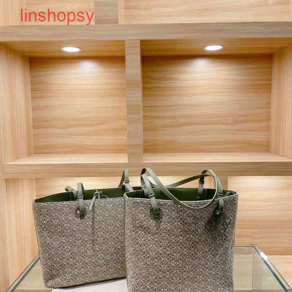 

loewss bag 2022 handbags women designer satchel one hand-held canvas embroider