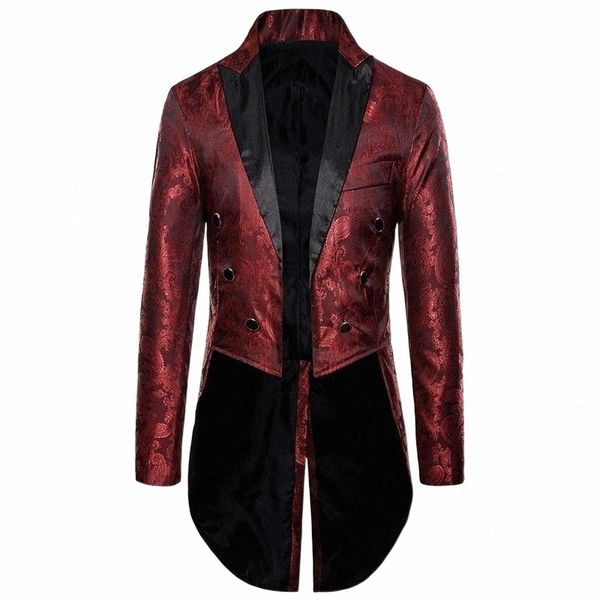 

men's suits & blazers men's suits & blazers jodimitty 2021 tuxedo dress men leisure suit jacket blazer tailcoat stage costume wedd, White;black