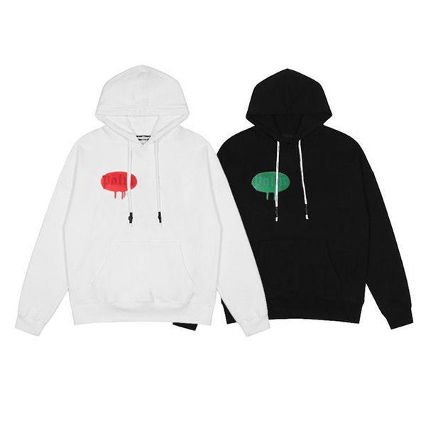 

designer spray print sweatshirts lovers luxury pa jumper oversized streetwearchina, Black