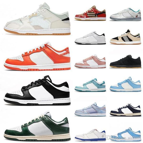 

shoe designer men women casual shoes white black unc coast dunks university blue championship red sneaker chunky dunky laser orange trainer
