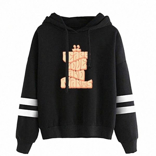 

men's hoodies & sweatshirts men's hoodies & sweatshirts 2022 mumbo jumbo merch 2d print double white strips hooded sweatshirt wome, Black
