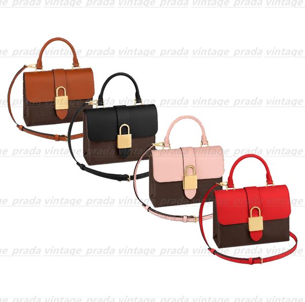

luxury locky bb m44322 leather clutch shoulder bag pochette classic vintage designer women's men famous handbags tote crossbody bags wa