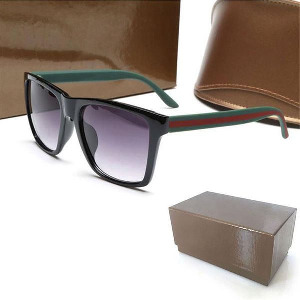 

womans sunglasses luxury mens sun glasses 3535 uv protection men designer eyeglass gradient metal hinge fashion women243w, White;black
