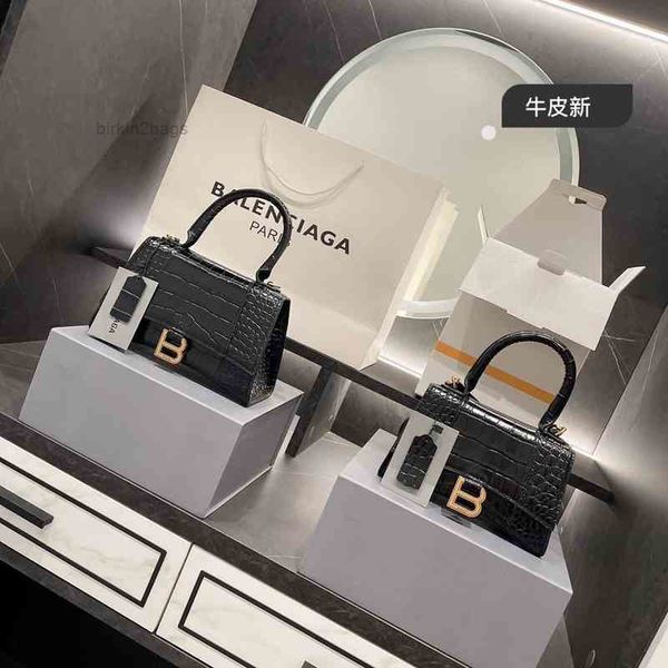 

designer evening bag hobo wrist messenger balencaigaas women's crocodile pure cowhide leather quality handbag for girlfriend ld8p