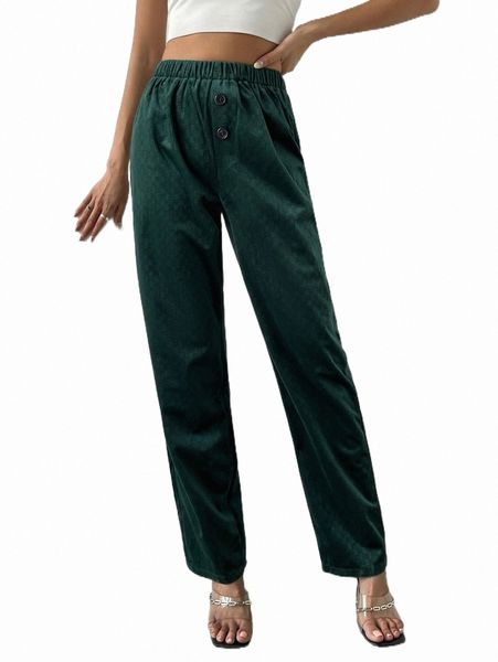 

women's pants & capris solid elastic waist pants y6hj#, Black;white