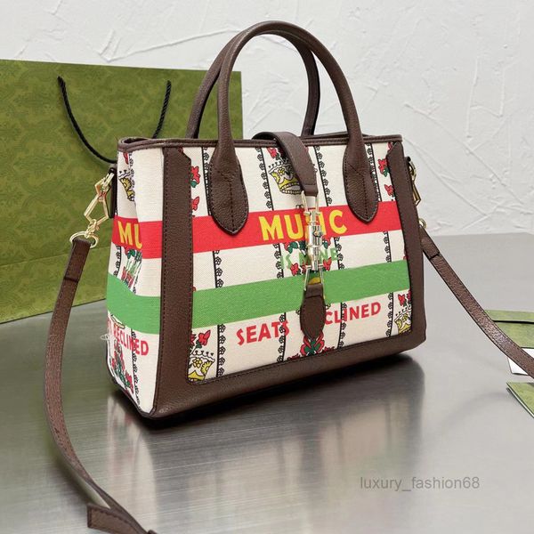 

womens tote bag classic square multiple colors music letter graffiti designer handbag handle crossbody shopping shoulder bags fashion lady h
