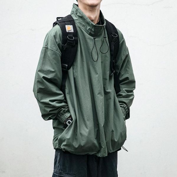 

men's jackets spring autumn men's jacket fashion casual streetwear windbreaker coat male outwear camouflage hip hop clothes, Black;brown