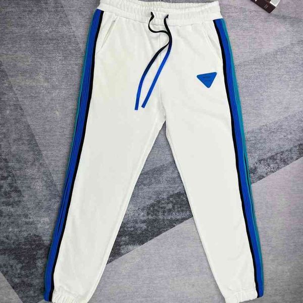 

pant bv's man's designer pants bottega ven bvautumn and winter new color matching classic triangle series casual pants custom fabr, Black