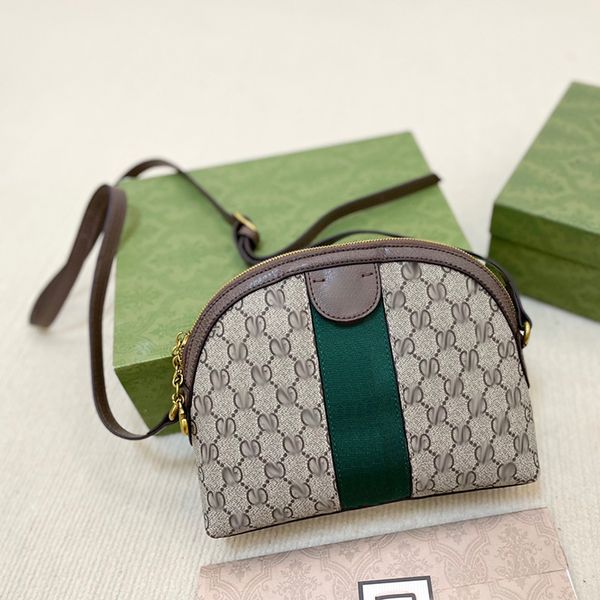

1955 designer handbags tote bag shopping bags leather cro body ophidia satchel women fashion shell purses multi-character g print