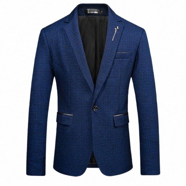 

men's suits & blazers men's suits & blazers high-grade casual business suit jacket amazon one-button brand drop dance wedding coat, White;black