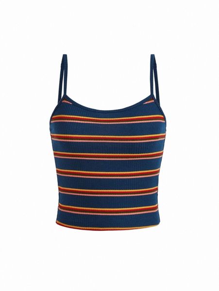 

women's tanks & camis mod striped cami 2022 new r2ns#, White