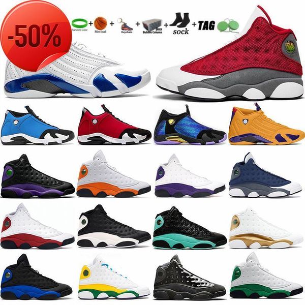 

boots boots boots 14 14s basketball shoes doernbecher hyper royal gym red mens sneakers jumpman 13 13s flint court purple playground dmp chi, Black