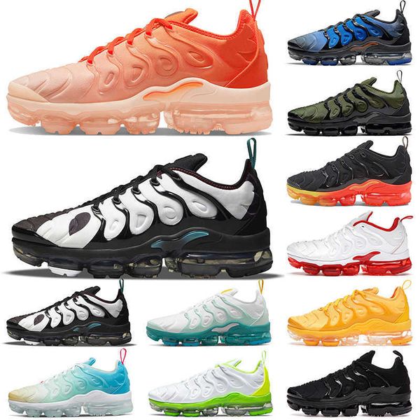 

plus tn running shoes tns men women triple black orange gradients volt yolk olive obsidian do you mens trainers outdoor sports sneakers