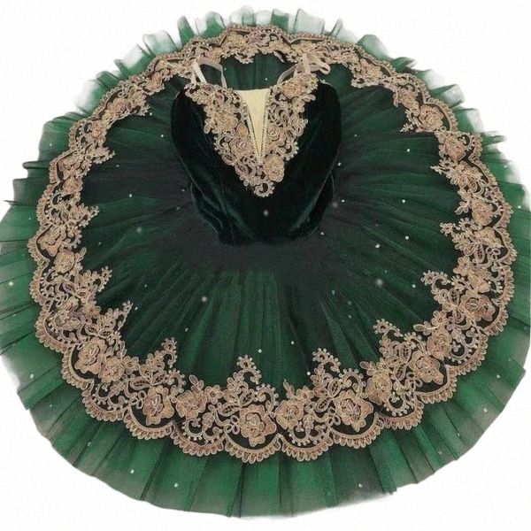 

stage wear children's ballet performance dress tutu skirt swan lake green shawl gauze little dance stage wear r1ww#, Black;red