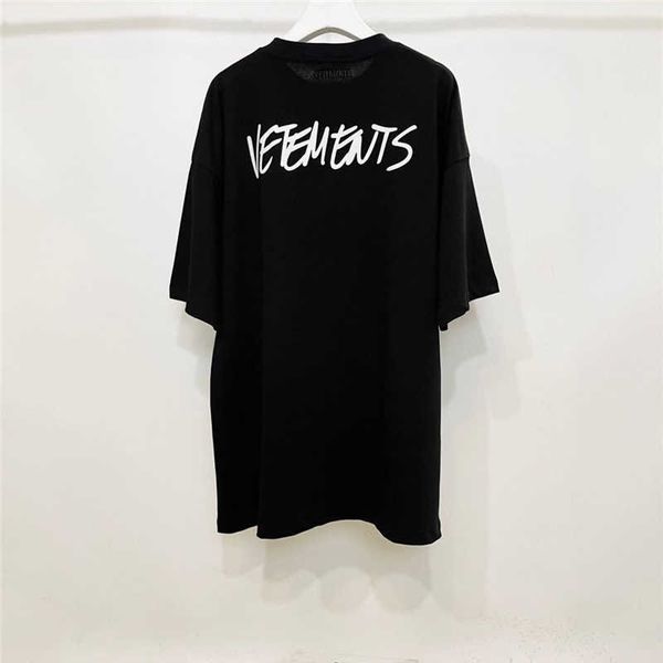 

men's t-shirts 2022 new short sleeve fashion high street men's and women's large and small letter printed t-shirt t221130, White;black