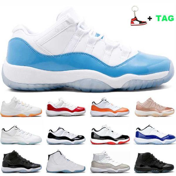 

sports sneakers basketball shoes university blue maroon platinum tint skin cool grey low white bred rose gold jumpman 11 11s mens men women