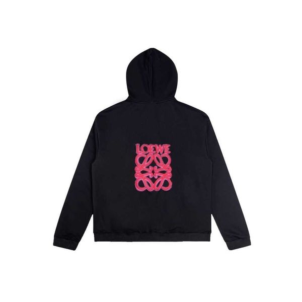 

designer loew's mens womens hoodies warm pullover brand spring summer autumn fluorescent sweater black men long sleeves cotton sweater
