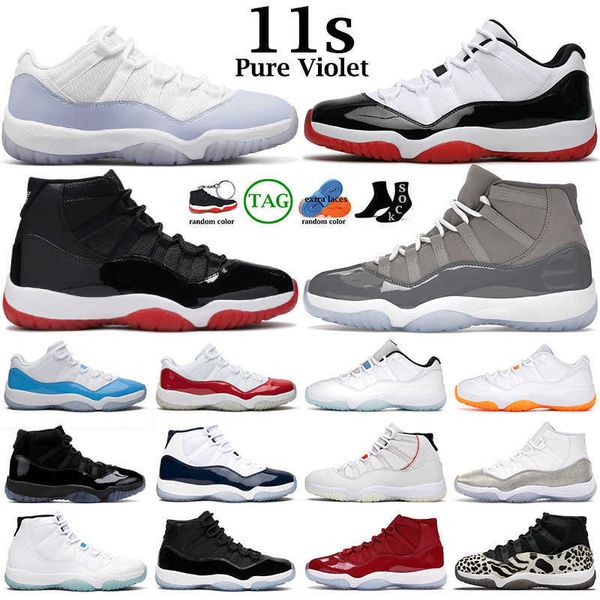 

basketball shoes mens trainers sports sneakers pure violet cool grey jubilee 25th anniversary bred concord men women 11s 11 win like 96