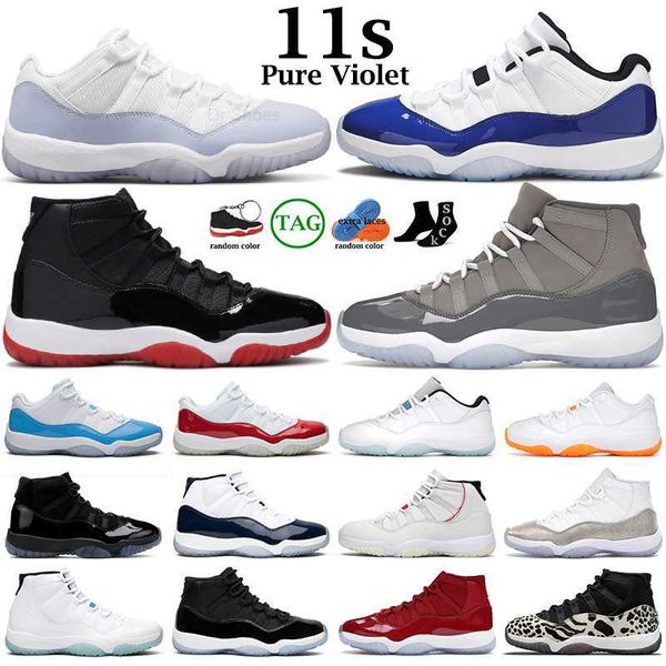 

basketball shoes mens trainers sports sneakers pure violet cool grey jubilee 25th anniversary bred concord legend blue men women 11s 11 win