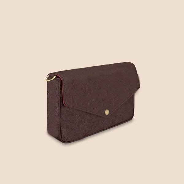 

official men designer wallet bag purses woman handbag passport cosmetic leather messenger chain plaid card holder black pochette luxury cros