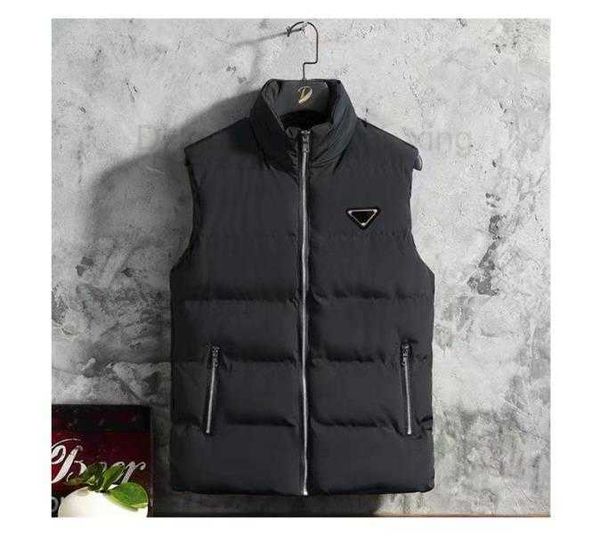 

mens vests designer jackets outwear coats woman mens zipper sleeveless vest hoodie parka winter windbreaker oversized 4xl 5xl 6xl cj, Black;white