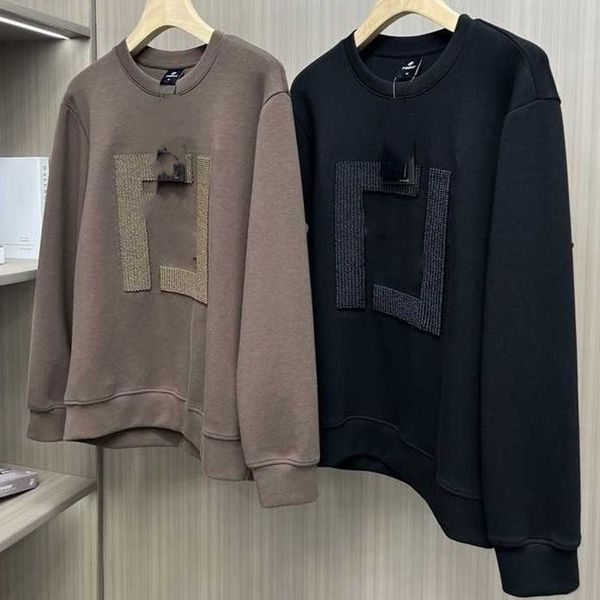 

designer hoodie men's luxury high-end fashion embroidery sportswear, Black