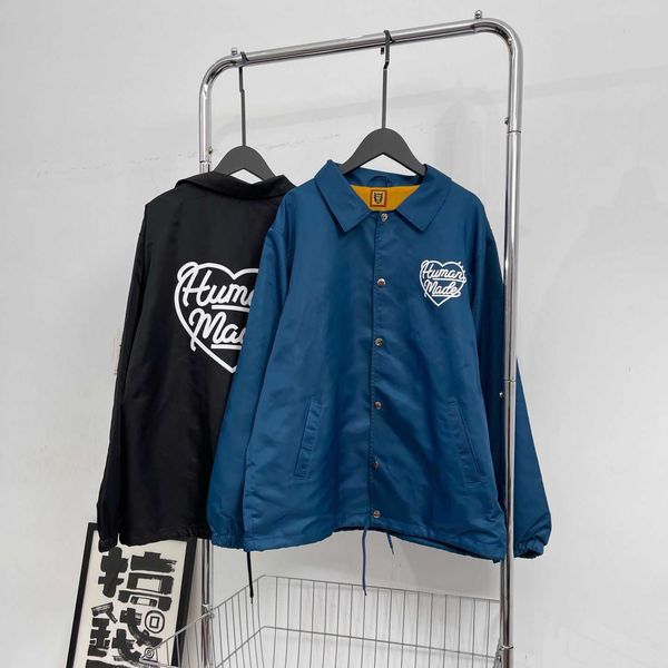 

men's coat baseball uniform human make jacket cotton fashion love windproof coach couple casual versatile charge men ins celebrity h, Black;brown